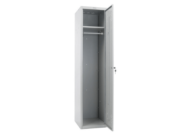 ШР-411 Шкаф раздевальный односекционный с одной дверью 400х500х1850hмм