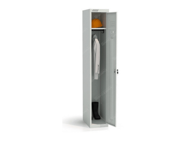 ШР-311 Шкаф раздевальный односекционный с одной дверью 300х500х1850hмм