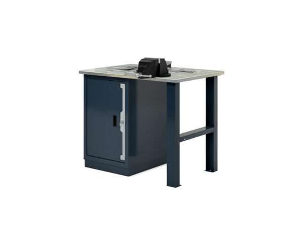 Верстак однотумбовый с 3 отделениями 1000х686х846h мм Верстак однотумбовый с 3 отделениями 1000х686х846h мм