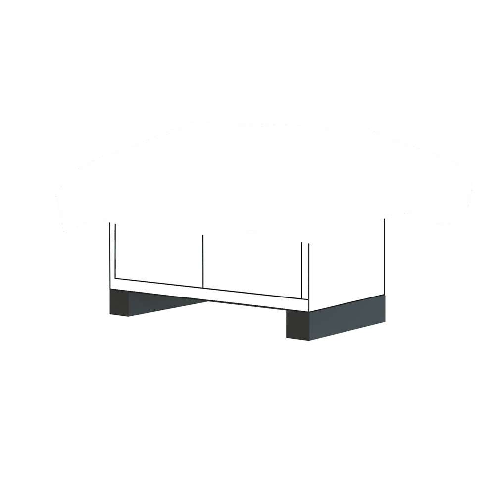 Шкаф для оснастки и инструмента с 3 полками и 6 ящиками 950х500х1900-2000h мм Дополнительный пандус шкафа высотой 50 мм