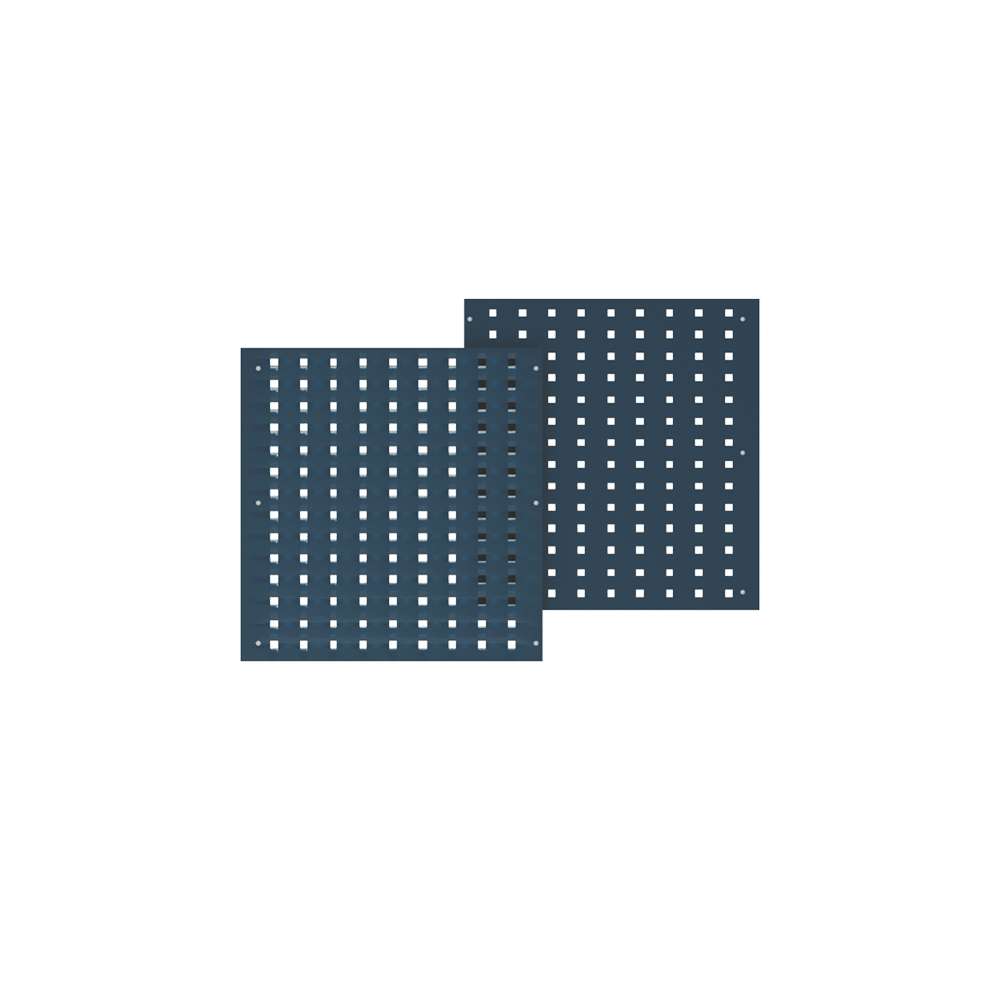 Перфорированный экран 1/4 на боковую стенку 450х472 мм Перфорированный экран 1/4 на боковую стенку 450х472 мм